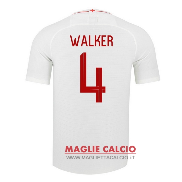 nuova maglietta inghilterra 2018 walker 4 prima